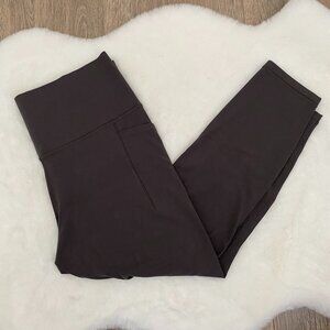 Athleta Grey Salutation Stash Leggings